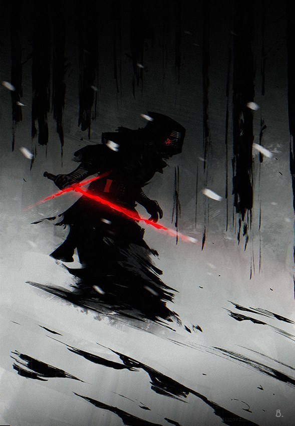 xombiedirge:  Kylo Ren by Bengal / Tumblr 
