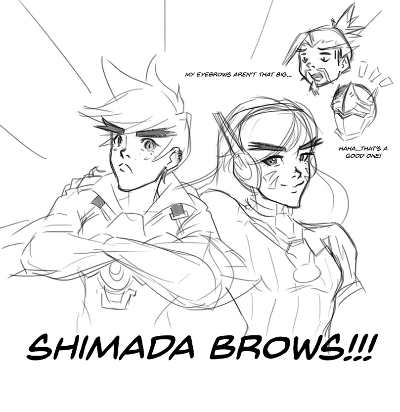 senshi-9: Shimada bros? Shimada brows. (This made more sense in my head)