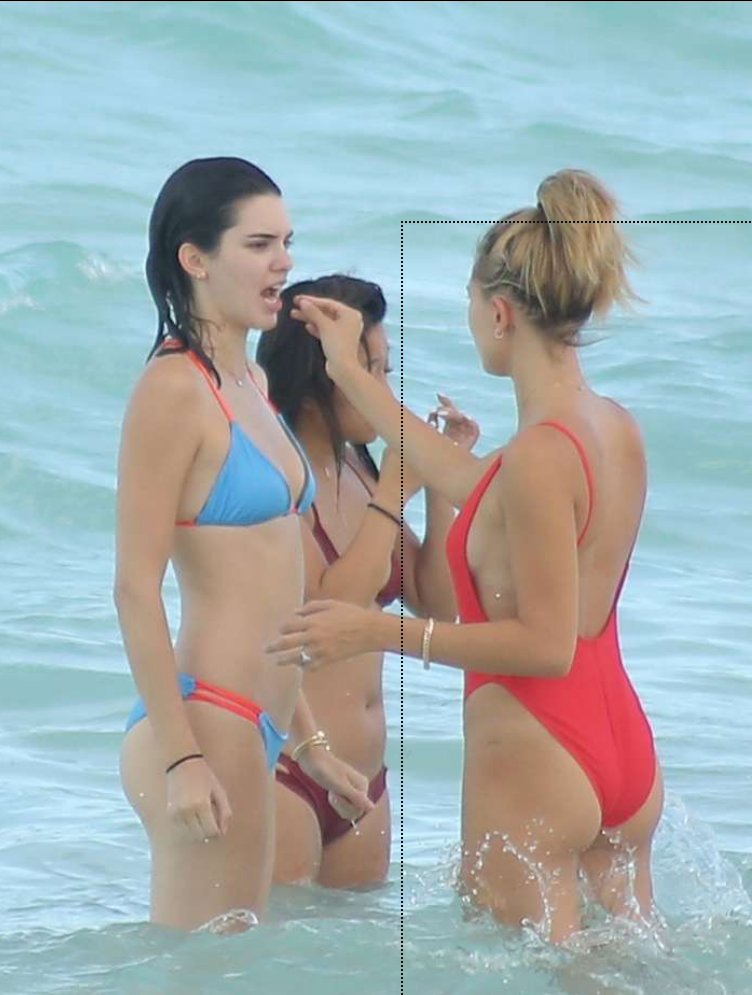 tottallykardashianobssessed:  Haily Baldwin , Kendall Jenner and Bella Hadid