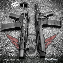 kinetitech:  These beauties courtesy of @thezombiemilitia rocking our cqb muzzle brake redirectors. #progun #operator #gunstagram #instagood #assaultrifle #ar15 #igmilitia #223 #556 #9mm #45acp #ak47 #tactical #kinetitech #molonlabe #2ndamendment #gunporn