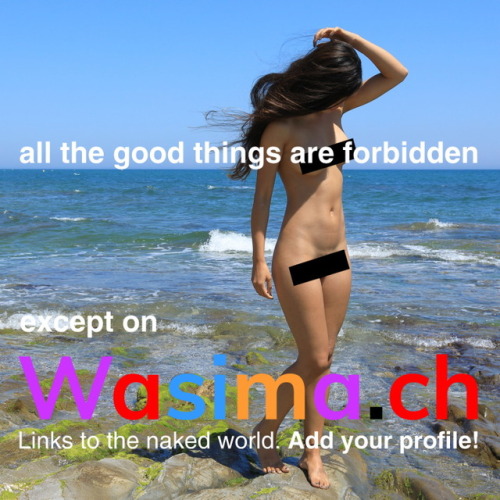 joinlobear:  https://www.wasima.ch is online! A free and uncensored, searchable online-directory for all nude content creators (photographers, models, illustrators…) where you can tell the people where to find you. You can add your own descriptions