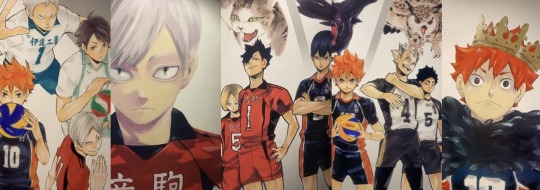 haikyuu, same scene, different art style ( season 3 vs season 4) 