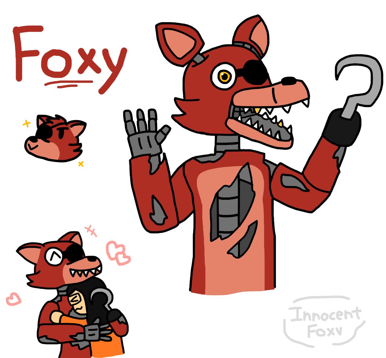 oof space — Let's meet favorite FNAF Foxy! I...