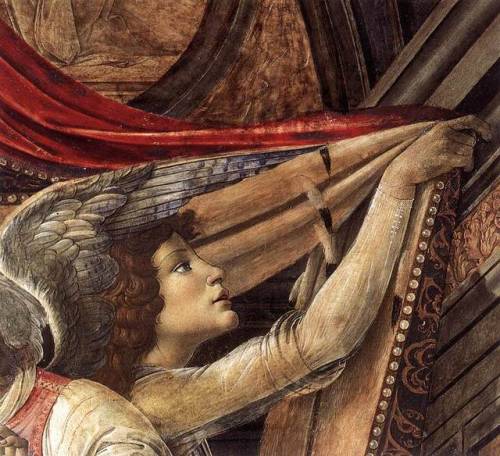 koredzas: Sandro Botticelli - San Barnaba Altarpiece. Detail. 1487