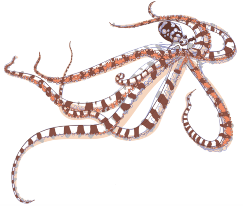 And now for something completely different - a drawing of a happy little wunderpus. jessieyou