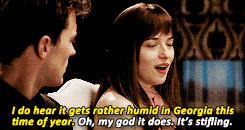 50shades: Ana + putting Christian in his place i.e. being the headstrong woman she
