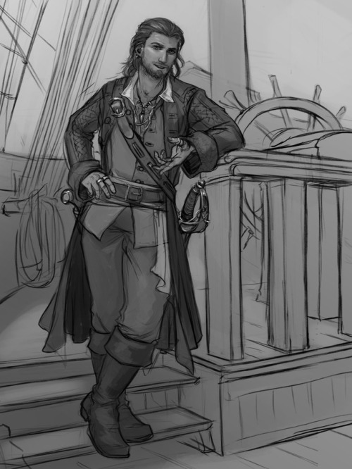 Delayed Patreon sketch, because I got slammed with a surprise fever yesterday. &gt;_&gt; And