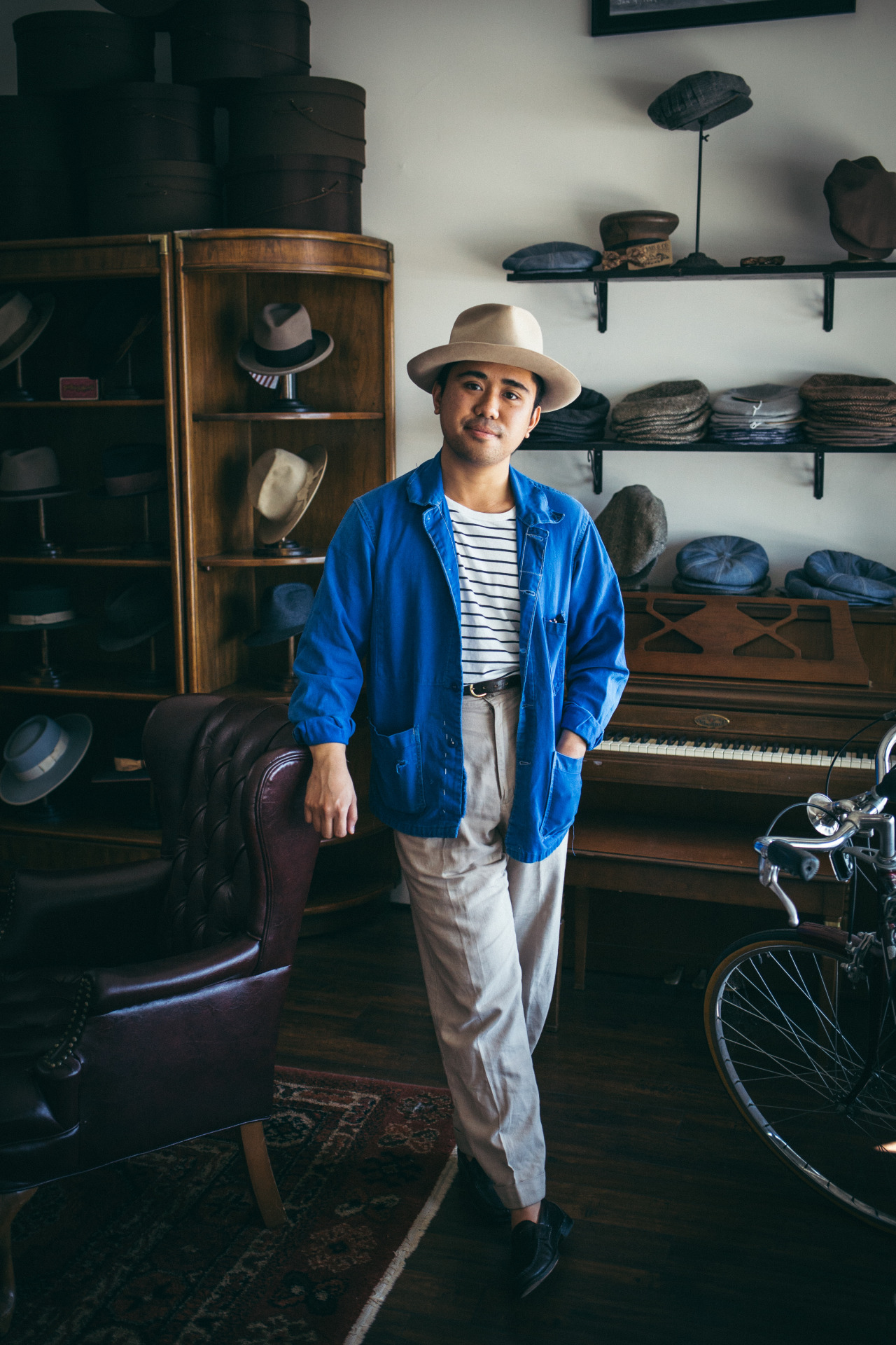 workwear vintage style