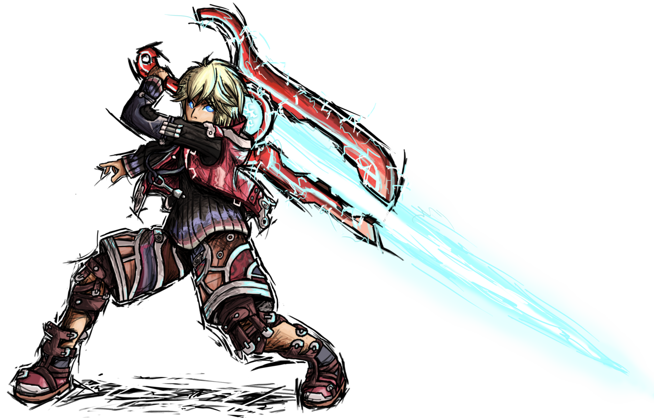 monado-barrette:  Smash Striker: Shulk by Tails1000