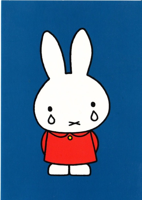 cynicalmiffy:The truth is, Miffy was crying tears of joy.