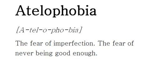 Let‘s talk about: the fear of not being good enough