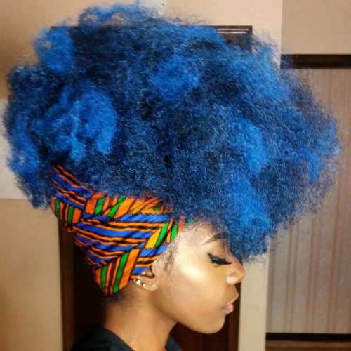 tasselfairy:  Magical black girl hair rainbow by @studiomucci