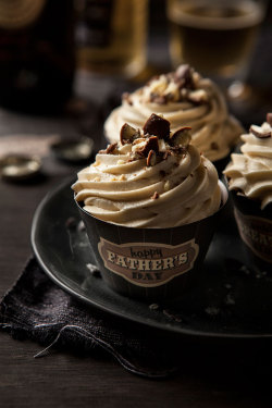 confectionerybliss:  Beer Cupcakes and Frosting | Baking Pretty 