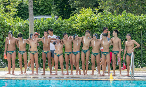 Raffles Water Polo boys team