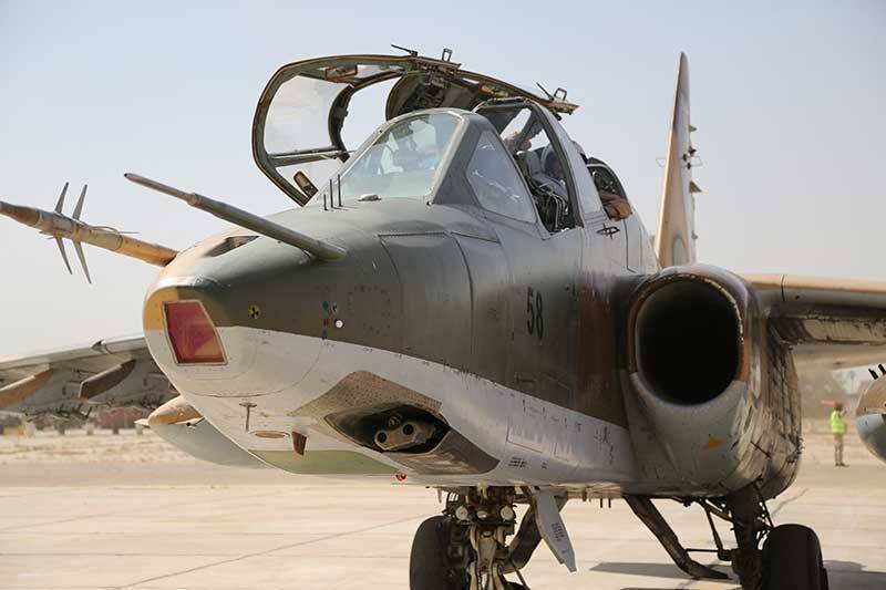 toocatsoriginals:  Iranian Su-25 Frogfoots Arrive at Imam Ali Airbase Near Baghdad