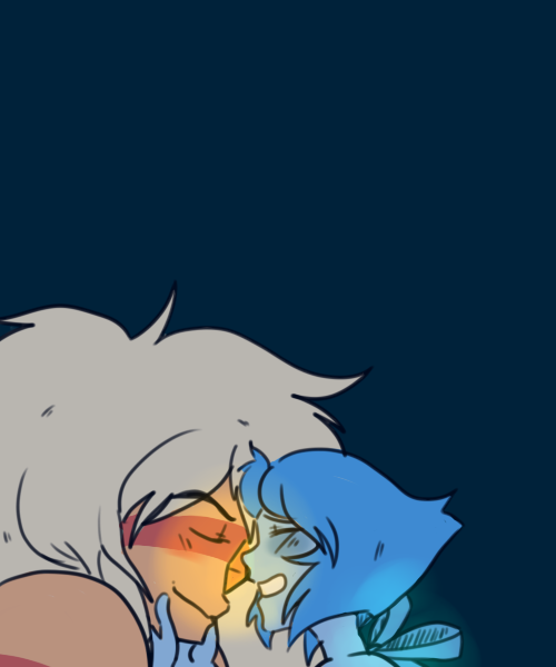 hashutaggu: Fluffy Lasper for your fluffy Lasper needs. I saw the otp head touch post and I.. I haaa