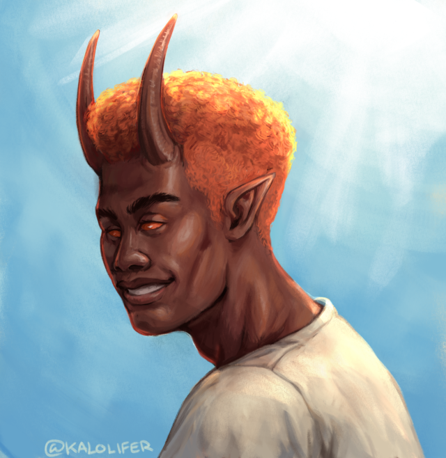 finished art trade with @kiixiies!!! š