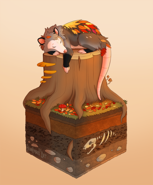  A slice of Fall - ‘Holly take the wheel’ commish for Autumnposs 