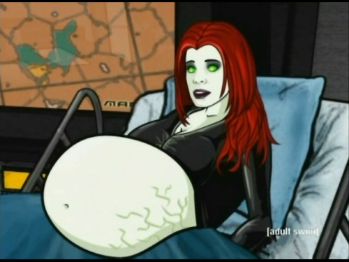 thebellyguide: Frisky Dingo: Season 2 - Episodes 8-11: PREGNANCY: Early in the season, Grace had mad