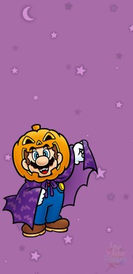 florafionna:Super Mario Bros &ldquo;Happy Halloween 2021&rdquo; wallpapers.Part