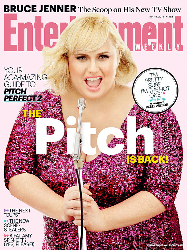 The Pitch Is Back! Rebel Wilson gives us the exclusive, aca-mazing scoop on Pitch Perfect 2.
Photo credit: Robert Trachtenberg for EW