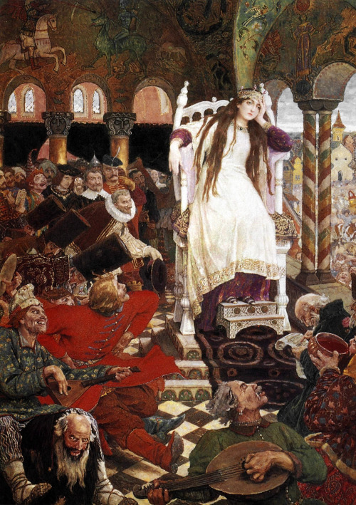 aqua-regia009: The Princess Who Never SmiledThe Unsmiling Tsarevna / Nesmeyana, ca. 1926by Viktor Va