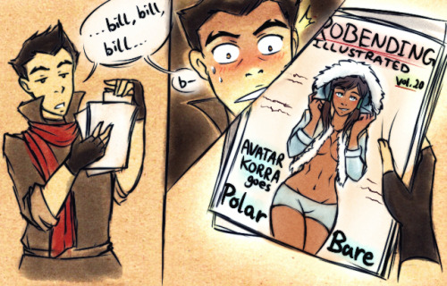 k-y-h-u:   I made a random Makorra comic? idfk lol am I funny yet.   <3 <3 <3 <3