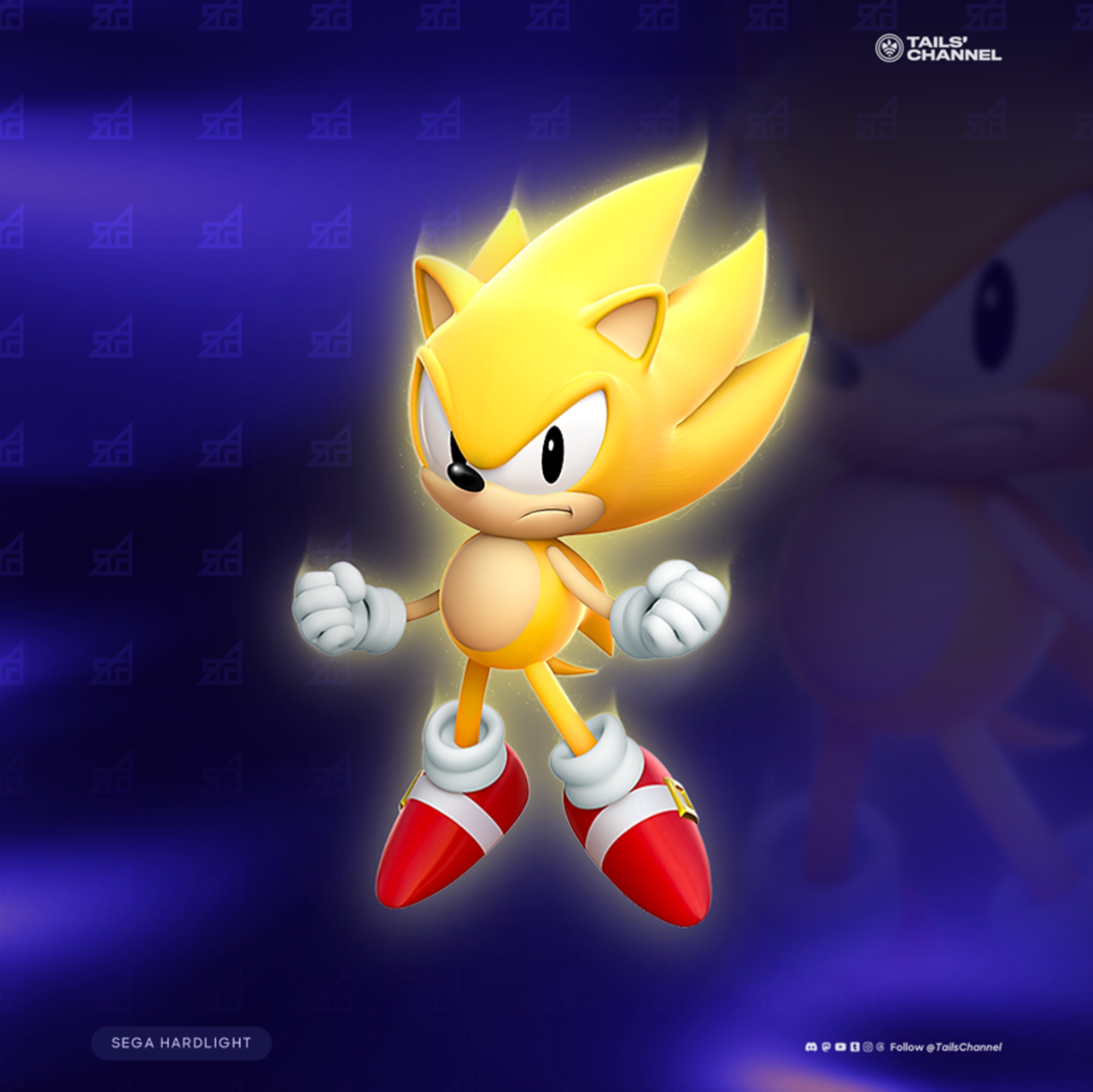 SEGA HARDlight - Classic Super Sonic joins Forces to