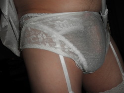 Cdentity:  I’m So Hot For You… My Cock Swells Against My Sheer Panties, In Anticipation