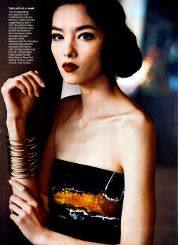 leahcultice:  Fei Fei Sun by Peter Lindbergh