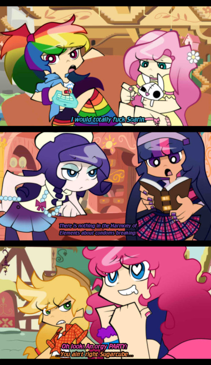 arachnofiend: kleekay423: Friendship and Ponies with Magic If you watch PSWG you’ll understand
