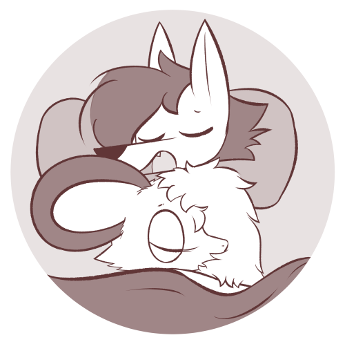 theartmanor:Fuzzy burrito boyfriend.