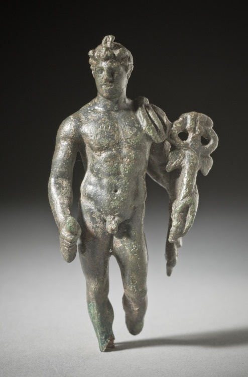 Hellenistic bronze sculpture of Hermes.  Now in the Los Angeles County Museum of Art.  Photo credit: