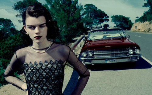 Antonia Wesseloh in ‘Cuore Latino’ for Marie Claire Italy, April 2015. Photographer: Jacques Olivar 