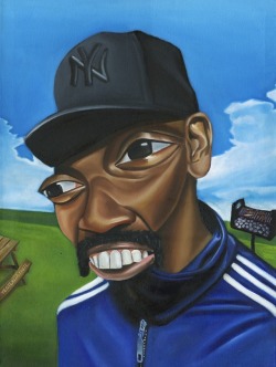 flacomexicano:  nasfera2:    Alim Smith’s amazing “Black Meme History Month” paintings.  I LOVE IT 