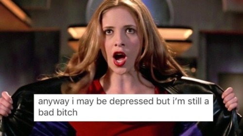 victorian-sexstache: Buffy The Vampire Slayer + text posts