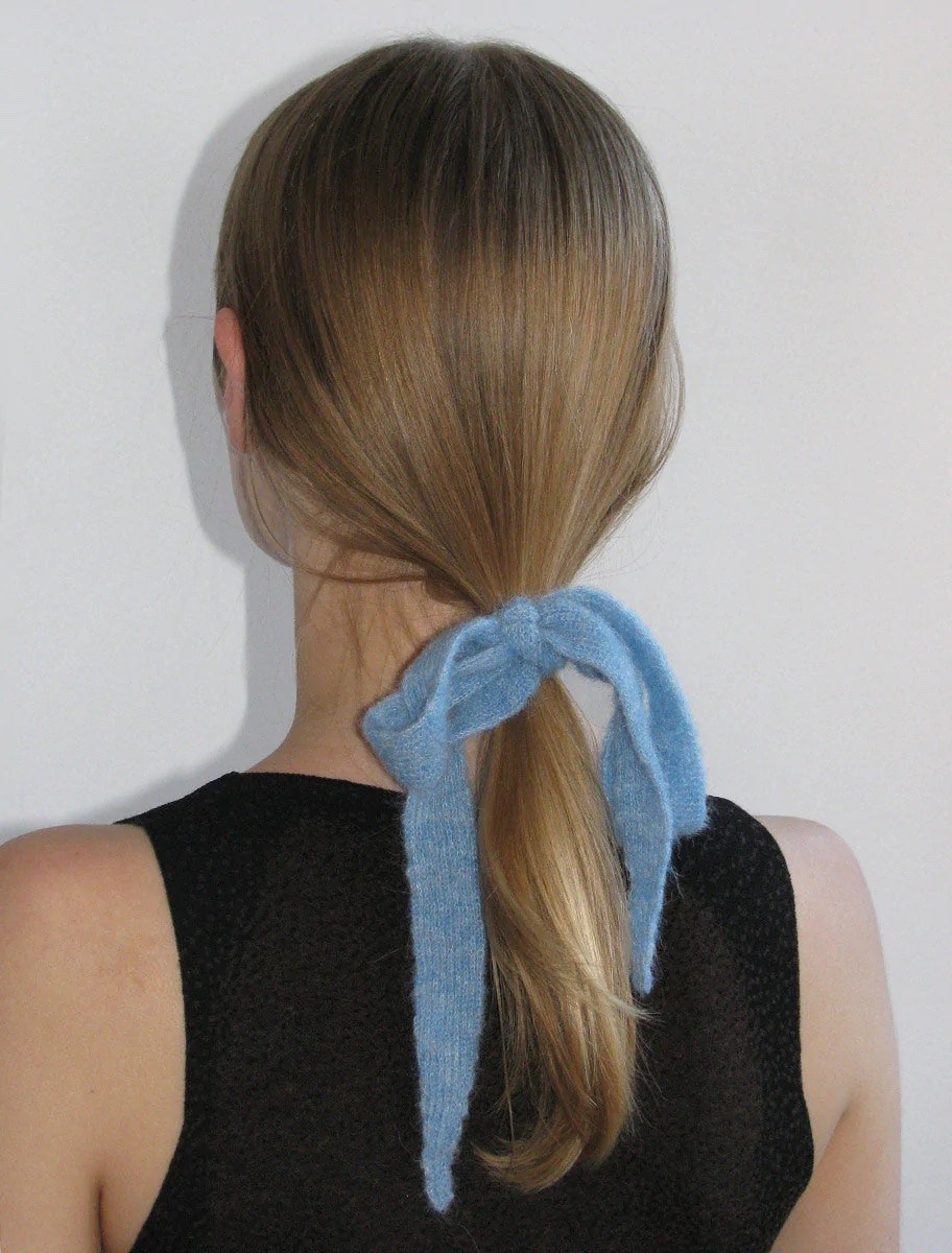 softestaura:Paloma Wool Knit Hair Bows adult photos