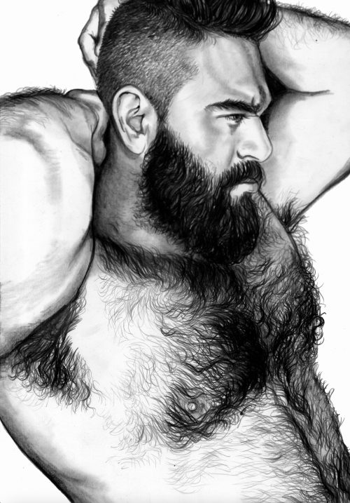 davidfarquhardesigns:  Fur, Pencil drawing porn pictures