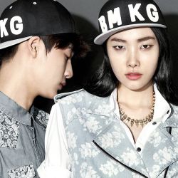 chicxnanny:  Lee Juhyung &amp; Kwak Jiyoung | JACK&amp;JILL 2014 S/S