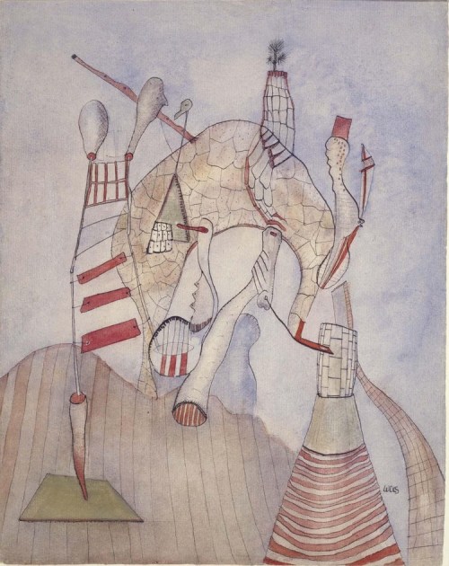 pankurios-templeovarts:Abstractions by Wols a.k.a.  Alfred Otto Wolfgang Schulze (1913-1951). Galler