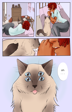 rainygay:  Wow! I’ve been working on this comic nearly all this month, and it’s finally done!! I’ve had this comic laid out for about a year, and had just never gotten around to actually finishing it. Well, next week, I’m pleased to say that I,