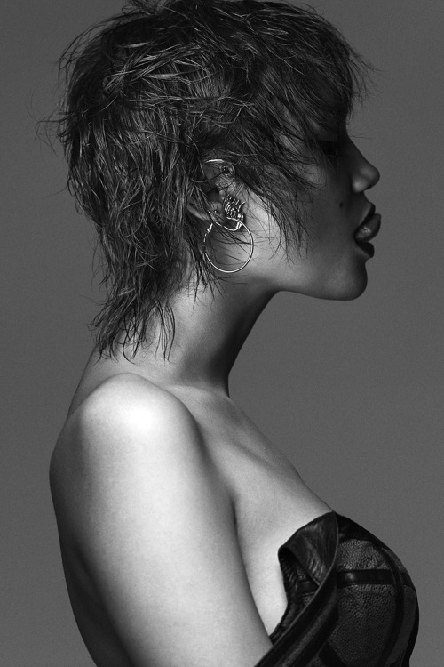 senyahearts:  Charlotte Carey in “Animal Issue” for The Wild Magazine, September 2014 Photographed by: Hong Jang Hyun 