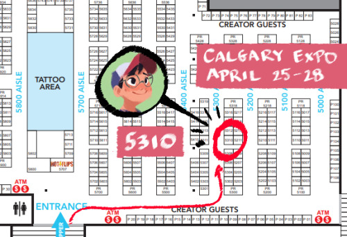 I’ll be at the Calgary Expo at #5310. If you’re in the area and had an eye on my prints,