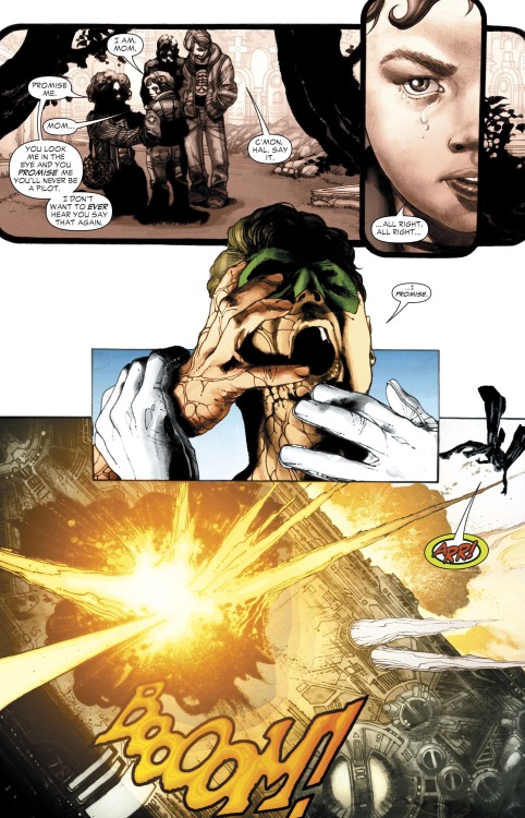 Green Lantern vs. Black Hand.[from Green Lantern (2005) #6]