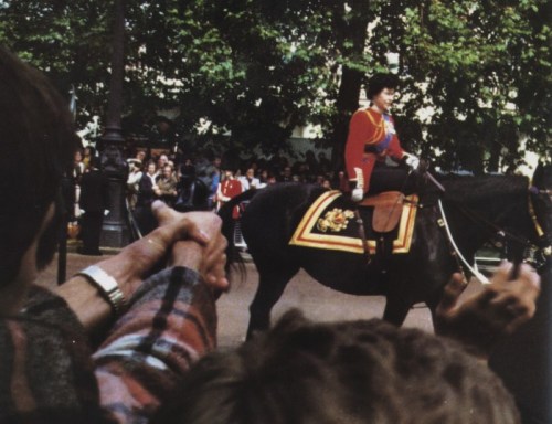 historicaltimes:  A 17 year old Marcus Serjeant shoots blanks at the queen - London 1981 via reddit