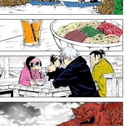 #jujutsu kaisen coloring on Tumblr