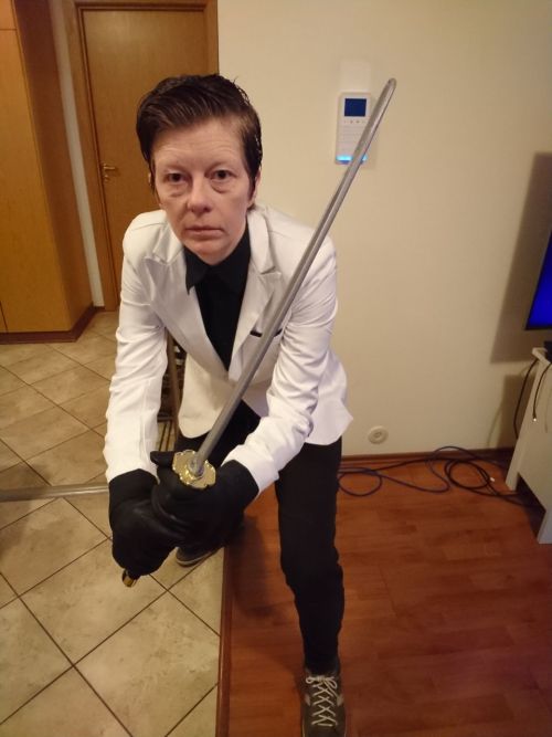 Did I Buy A White Tuxedo Jacket Ant A Plastic Katana?