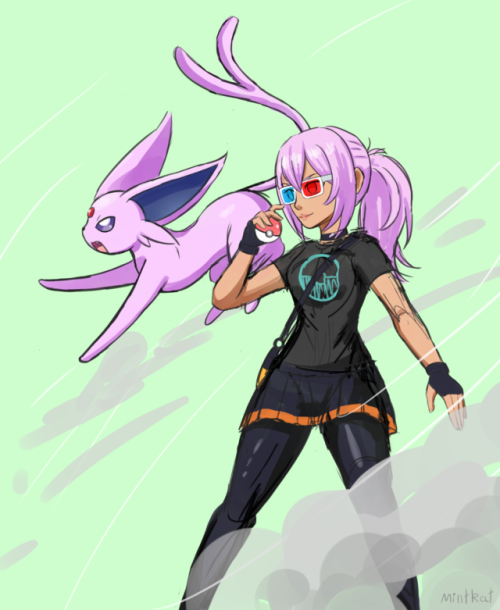 My Pokemon Go trainerThe Espeon is named Capuccino :)