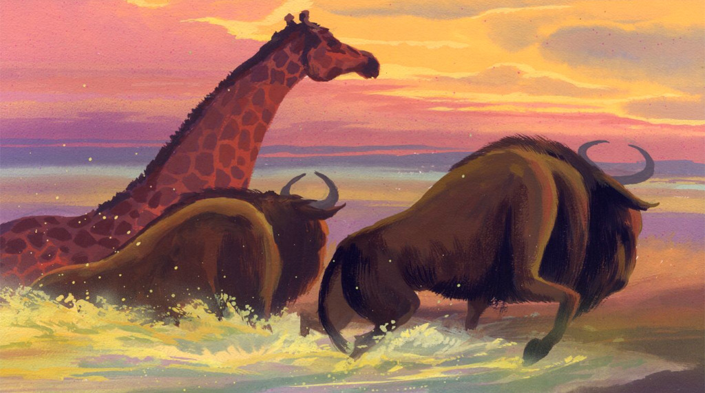 scurviesdisneyblog:The Lion King concept art 