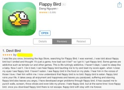 charliethecacogen:  Best Flappy Bird review.